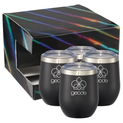 Corzo Cup 12 Oz. 4 In 1 Gift Set