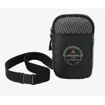 Grid Lanyard Phone Pouch