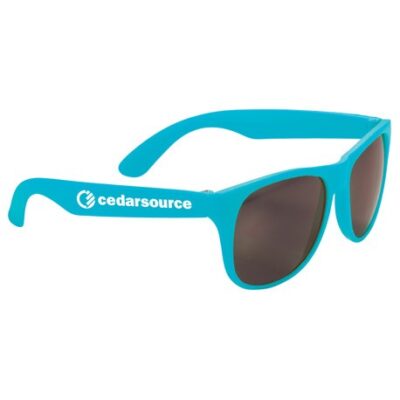 Solid Retro Sunglasses-1