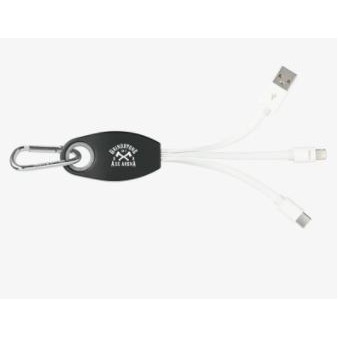 Trebel 3-In-1 Light Up Logo Cable