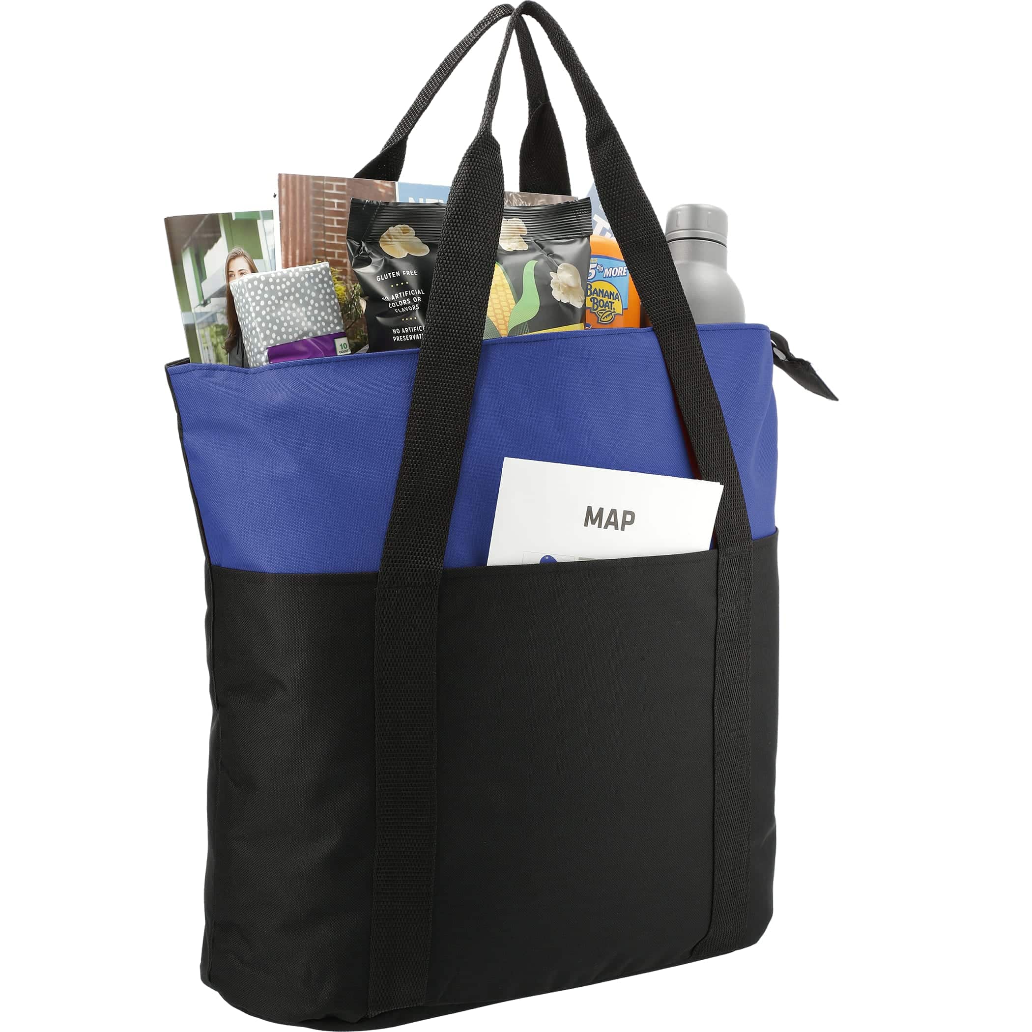 Heavy Duty Zippered Convention Tote – Leeds Promotional Products