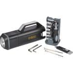 Tool Set With Rechargeable LED Flashlight - 3