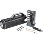 Tool Set With Rechargeable LED Flashlight - 5