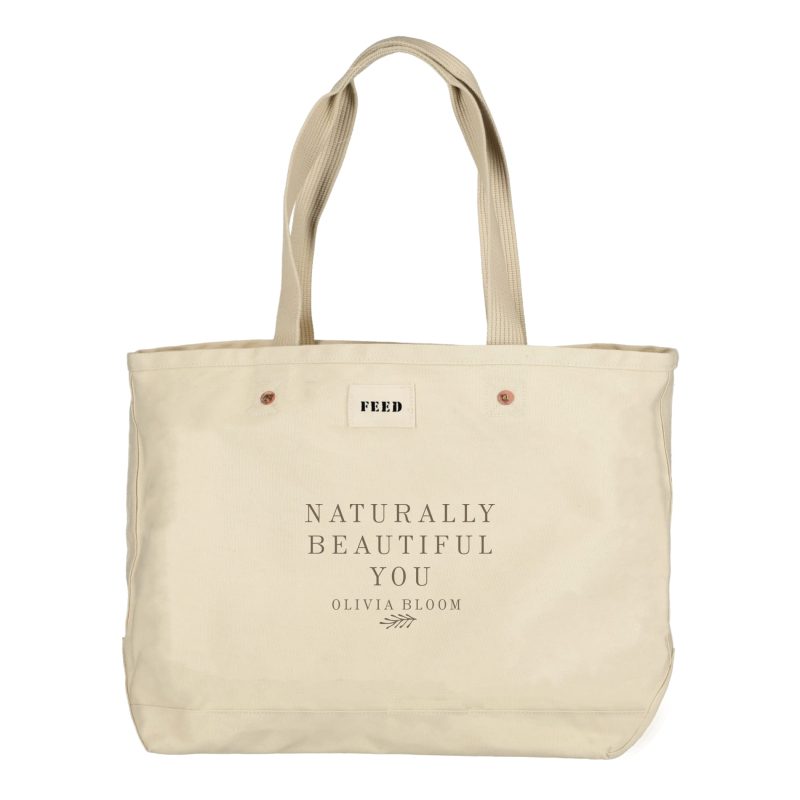 FEED Organic Cotton Weekend Tote - 6