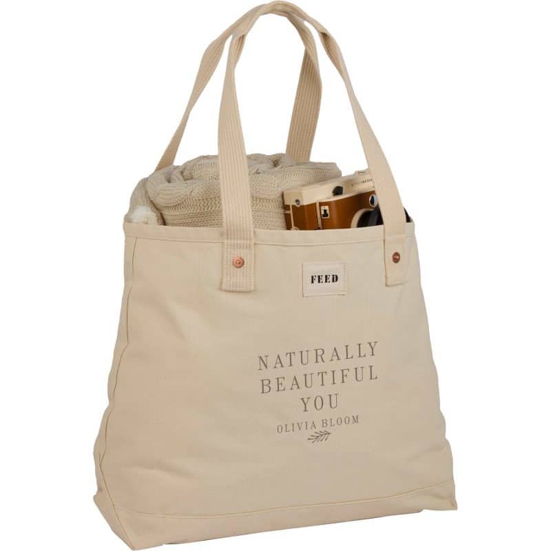 FEED Organic Cotton Weekend Tote - 7