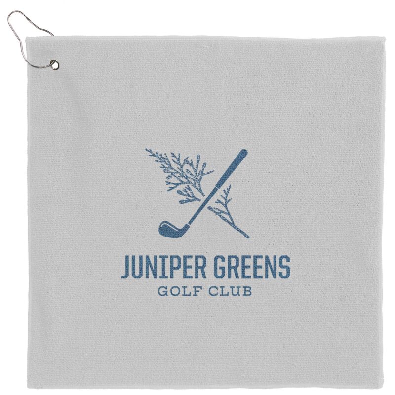 15'' x 15'' Recycled 300g Terry Polyester Towel - 7