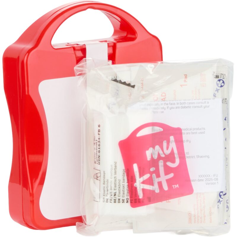 21-Piece First Aid Kit with Recycled Case - 9