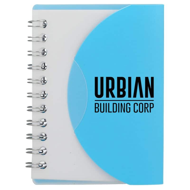 3.4'' x 4.5'' FSC® Recycled Post Spiral Notebook