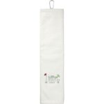 3.5lb./doz. 5.25x22" Scrubber Golf Towel - 7