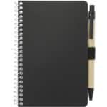 4'' x 6'' FSC® Mix Pocket Spiral Notebook with Pen - 8