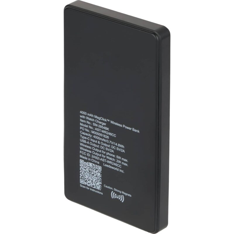 4000mAh MagClick™ PowerBank with iWatch Charger - 4
