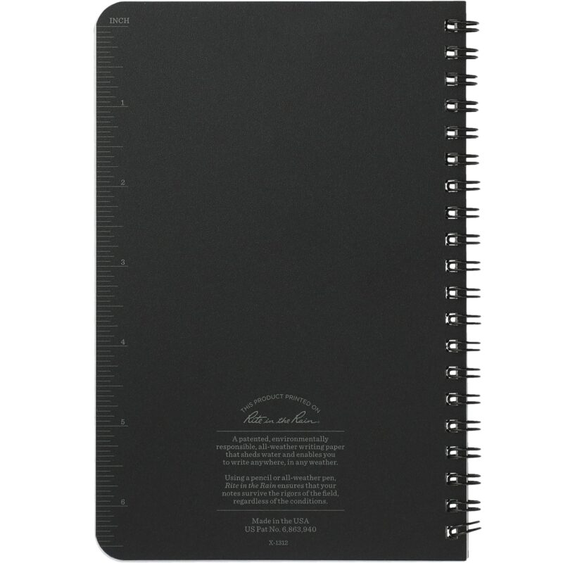 4.6'' x 7'' Rite in the Rain Side Spiral Notebook - 8
