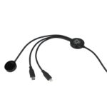 5-in-1 Long Charging Cables with iWatch Charger - 3