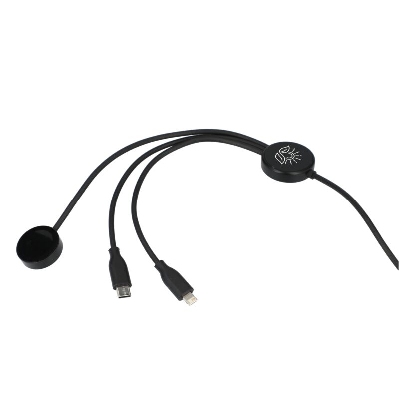 5-in-1 Long Charging Cables with iWatch Charger - 3