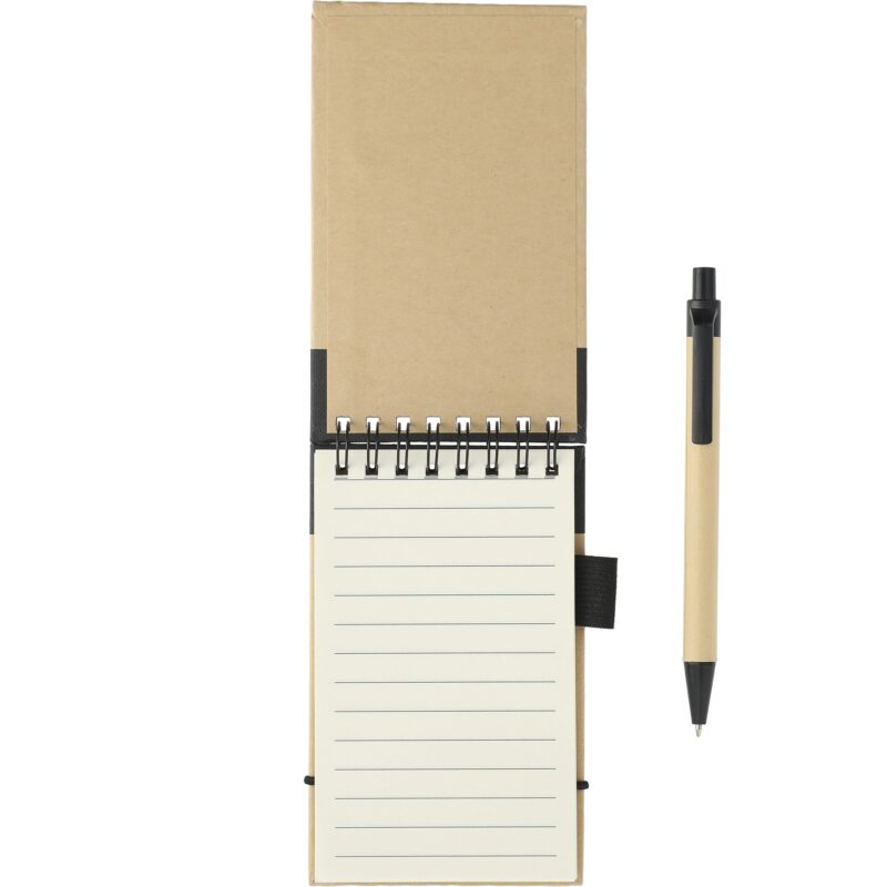 5'' x 4'' FSC® Mix Recycled Jotter with Pen - 7