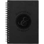 5" x 7" FSC ® Recycled Pebble Grain Spiral Journal - 2