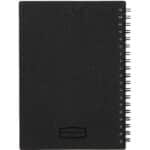 5" x 7" FSC ® Recycled Pebble Grain Spiral Journal - 6