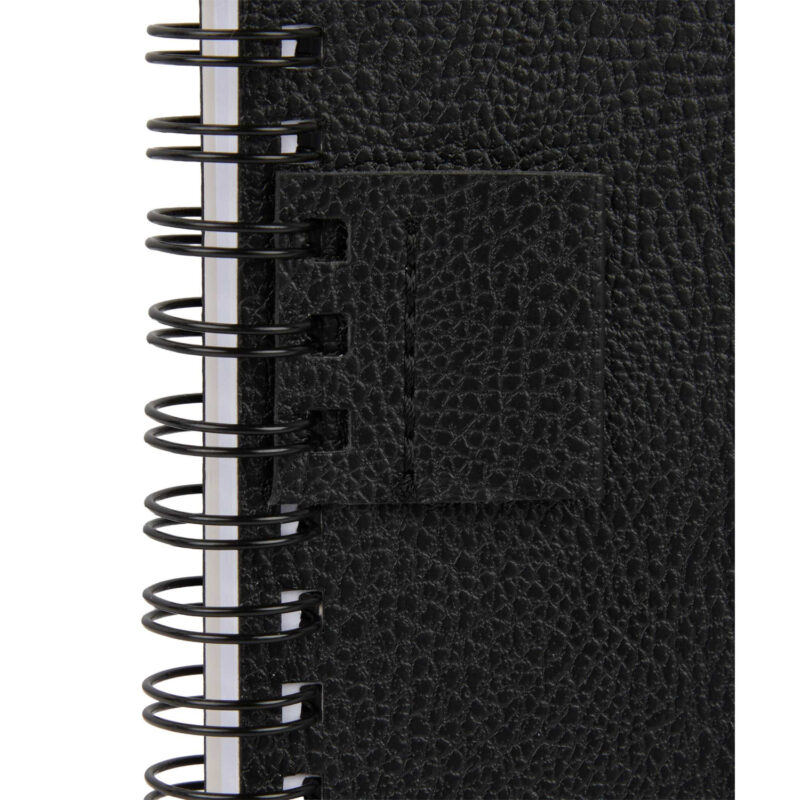 5" x 7" FSC ® Recycled Pebble Grain Spiral Journal - 8