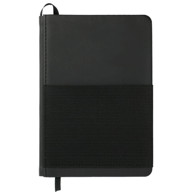 5'' x 7'' FSC® Mix Elastic Phone Pocket Notebook - 3