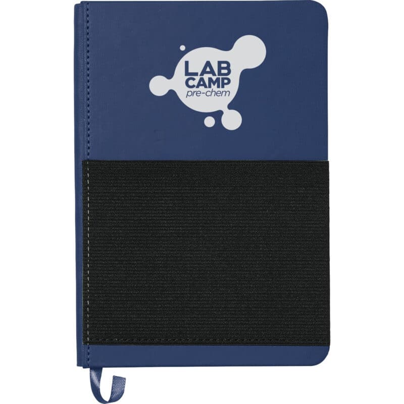 5'' x 7'' FSC® Mix Elastic Phone Pocket Notebook - 5