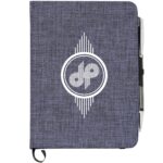 5'' x 7'' FSC® Mix Heathered Bound Notebook - 2