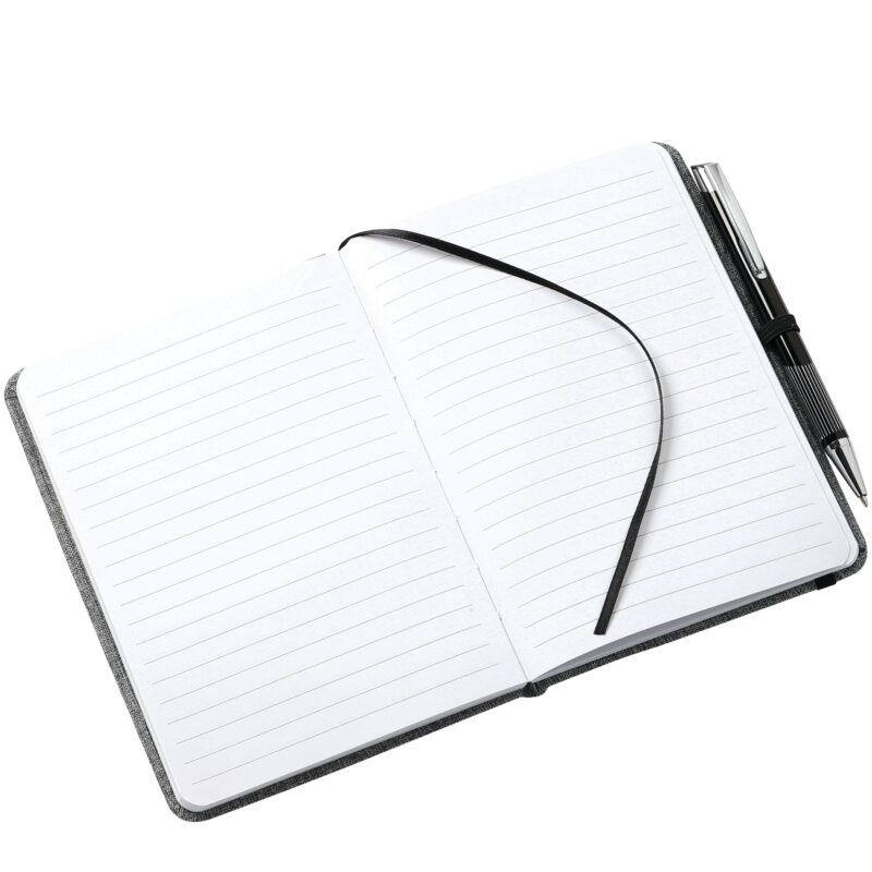 5'' x 7'' FSC® Mix Heathered Bound Notebook - 9