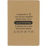 5'' x 7'' FSC® Mix Recycled Pocket Notebook - 2