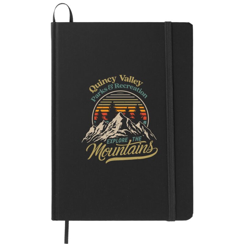 5'' x 7'' FSC® Mix Snap Elastic Closure Notebook - 3