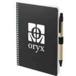 5'' x 7'' FSC® Mix Spiral Notebook with Pen - 2