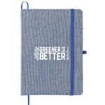 5'' x 7'' FSC® Recycled Cotton Bound Notebook