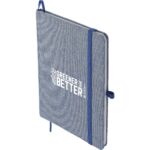 5'' x 7'' FSC® Recycled Cotton Bound Notebook - 2
