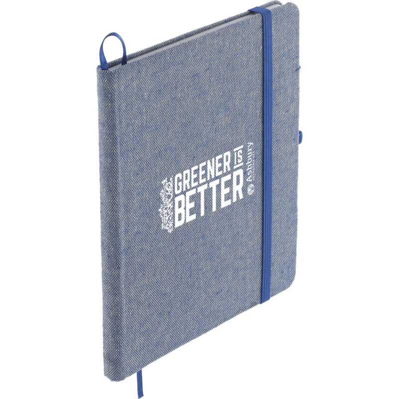 5'' x 7'' FSC® Recycled Cotton Bound Notebook - 3
