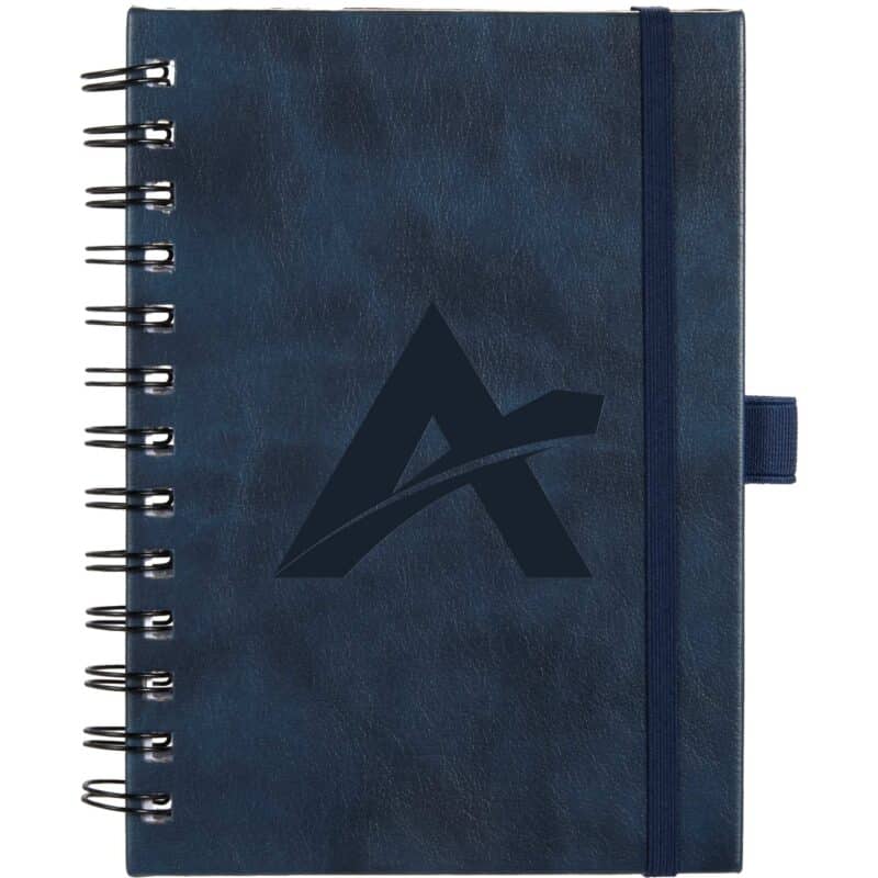 5" x 7" FSC® Recycled Morano Spiral Journal - 8