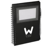 5'' x 7'' FSC® Recycled Star Spiral Notebook with Pen - 4