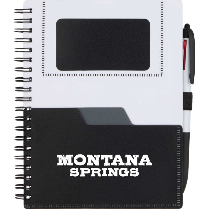 5" x 7" FSC® Recycled Stash Spiral Notebook - 2
