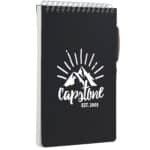 5'' x 7'' Mineral Stone Field Reporter Notebook with Pen - 3