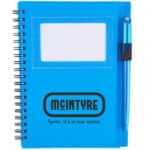 5.5'' x 7'' FSC® Mix Star Spiral Notebook with Pen - 2