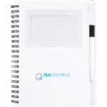 5.5'' x 7'' FSC® Mix Star Spiral Notebook with Pen - 9