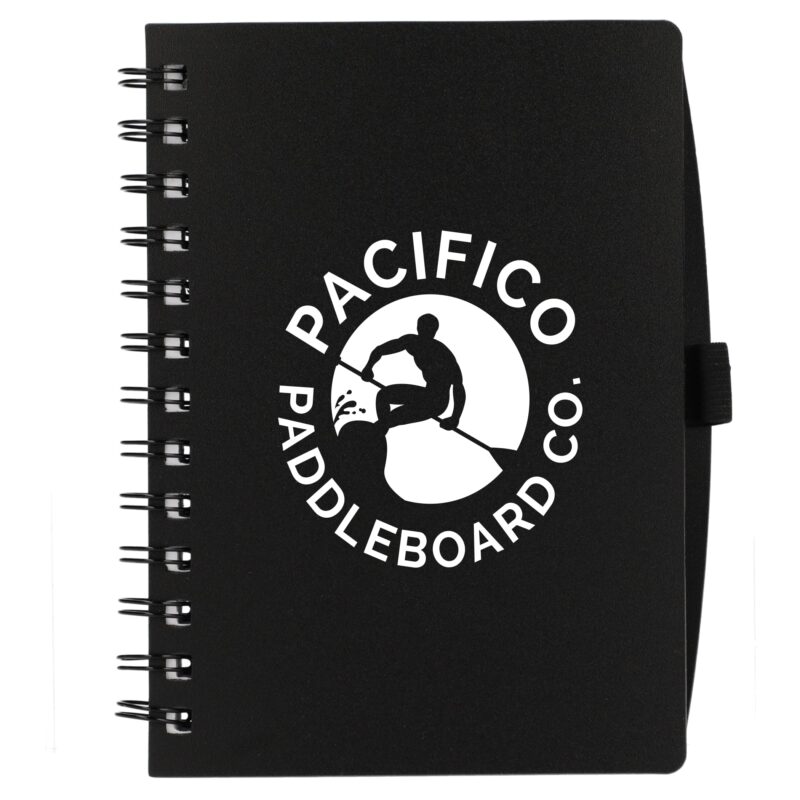 5.5'' x 7'' FSC® Recycled Coordinator Spiral Notebook - 4