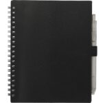 5.5'' x 7'' FSC® Recycled Spiral Notebook w/ rPET Pen - 7
