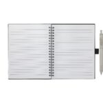 5.5'' x 7'' FSC® Recycled Spiral Notebook w/ rPET Pen - 8