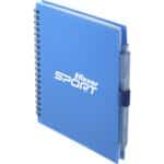 5.5'' x 7'' FSC® Recycled Spiral Notebook w/ rPET Pen - 9
