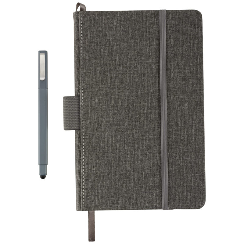 5.5'' x 8.5'' FSC® Mix Heathered Hard Bound Journal - 4