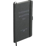 5.5'' x 8.5'' FSC® Mix Recycled Leather Bound Journal - 3
