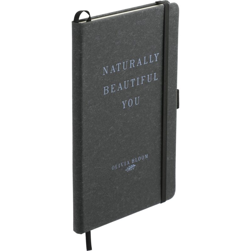 5.5'' x 8.5'' FSC® Mix Recycled Leather Bound Journal - 3