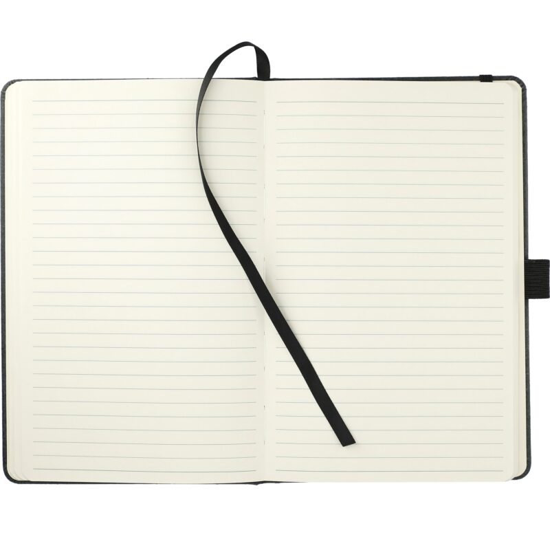 5.5'' x 8.5'' FSC® Mix Recycled Leather Bound Journal - 7