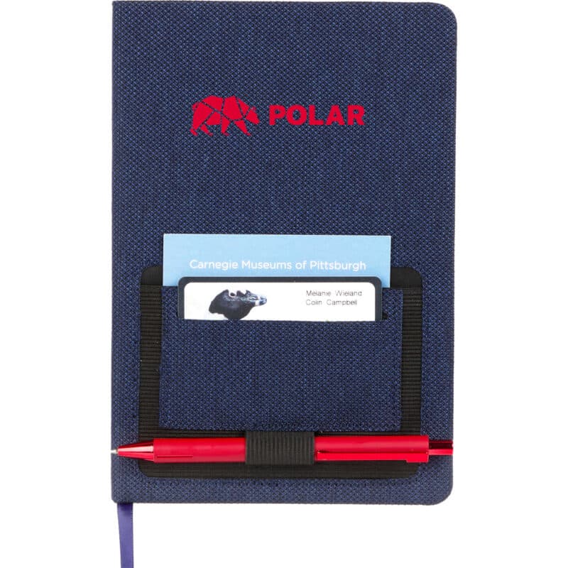 5.5'' x 8.5'' FSC® Mix Vila rPET Bound Notebook - 3