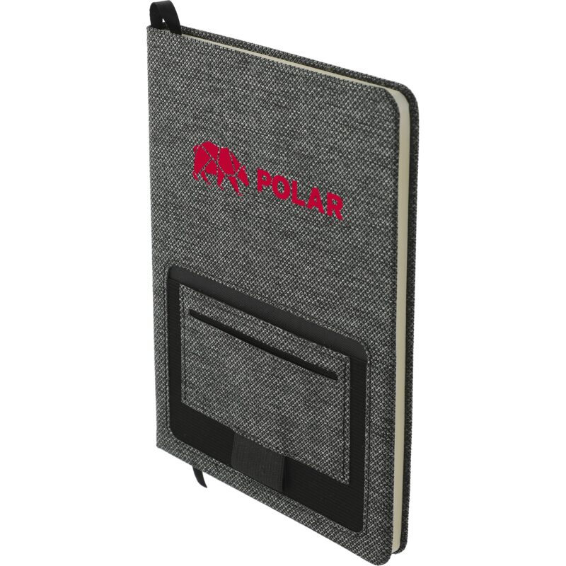 5.5'' x 8.5'' FSC® Mix Vila rPET Bound Notebook - 7
