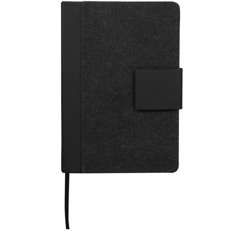 5.5'' x 8.5'' FSC® Recycled Canvas Bound Notebook - 5