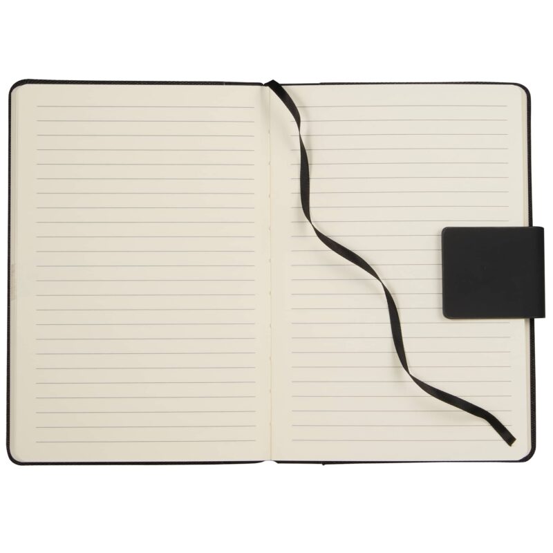5.5'' x 8.5'' FSC® Recycled Canvas Bound Notebook - 6